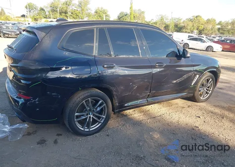 2020 BMW X3 M40I z USA, uszkodzony, nr VIN 5UXTY9C07L9B37797